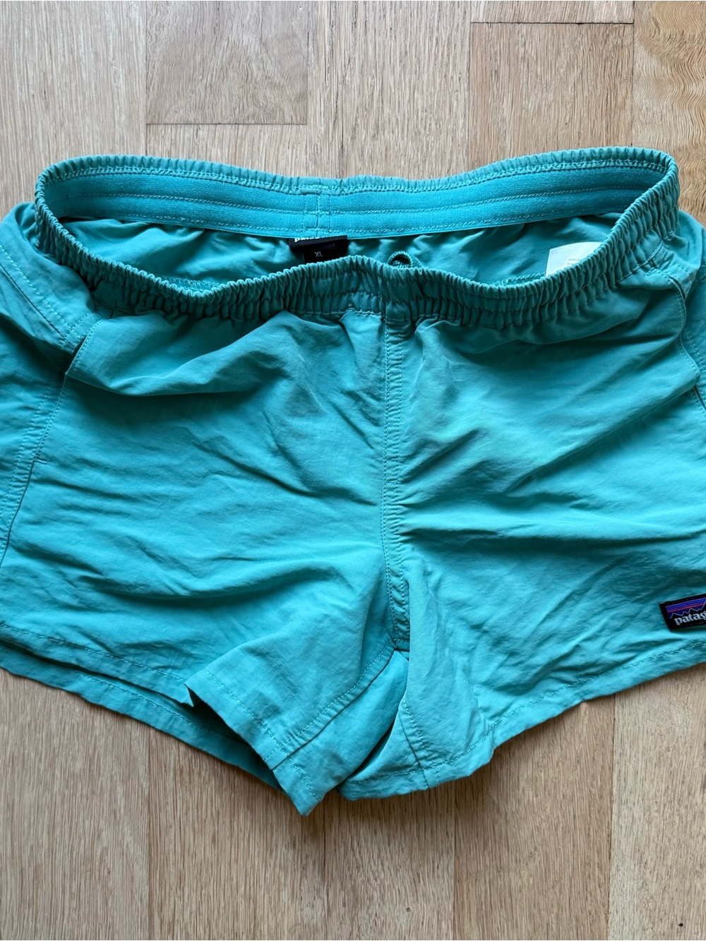 Patagonia Girls Teal Athletic Shorts/Baggies